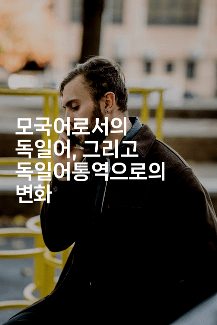 모국어로서의 독일어, 그리고 독일어통역으로의 변화2-중국미미