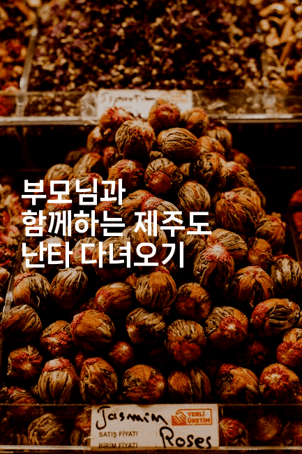 부모님과 함께하는 제주도 난타 다녀오기-중국미미